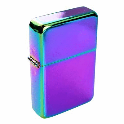 STEEL STAR LIGHTER in Rainbow