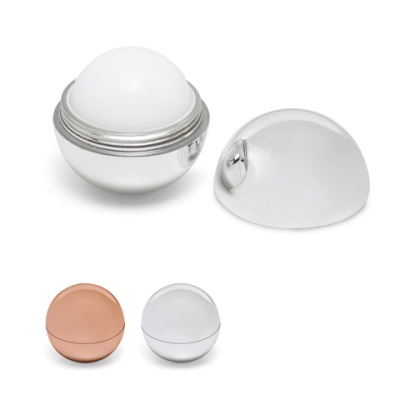 ALBA LIP BALM with ABS Round-Shaped Packaging