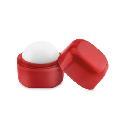 LIP BALM in Cube Box in Red