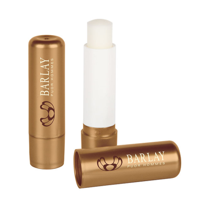 LIP BALM STICK METALLIC COPPER POLISHED CONTAINER & CAP,4