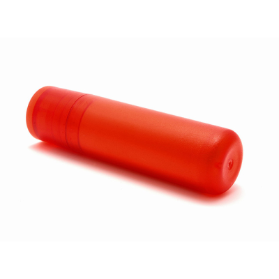 LIP BALM STICK RED FROSTED CONTAINER & CAP, 4