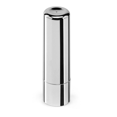 SCARLETT LIP BALM in Mirror Finish Metal Case in Silver