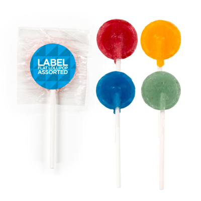 LABEL - FLAT LOLLIPOP