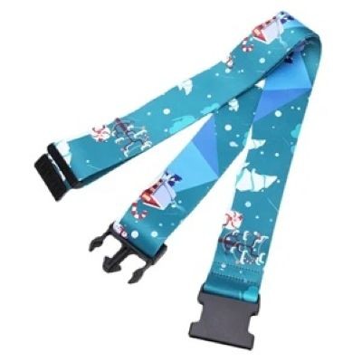 CUSTOM REINFORCED SAFETY CROSS LUGGAGE STRAP