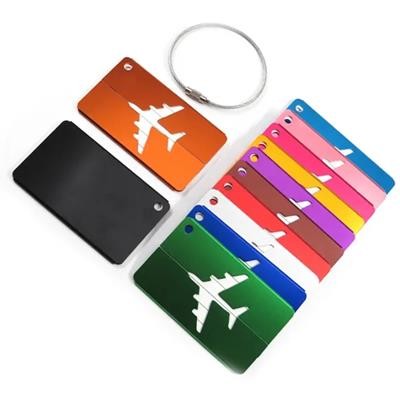 ALUMINUM LUGGAGE TAG