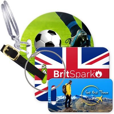 CUSTOM LUGGAGE TAG FULL COLOUR - PROMOTIONAL CORPORATE GIFT