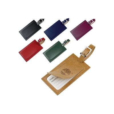 ECO NATURAL LEATHER LUGGAGE TAG