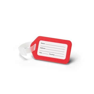 FINDO BAGGAGE ID TAG in Red