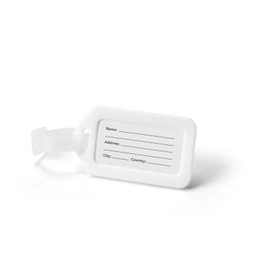 FINDO PP ID TAG in White - PROMOTIONAL CORPORATE GIFT
