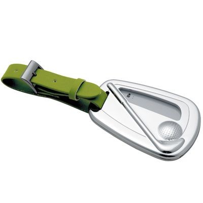 GOLF METAL LUGGAGE TAG in Silver