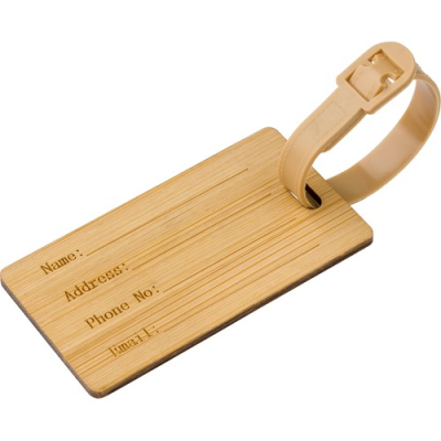 LUGGAGE TAG in Brown
