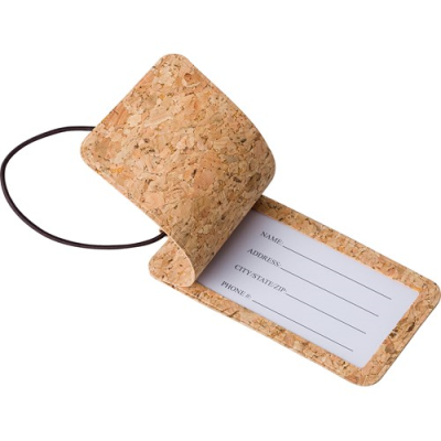 LUGGAGE TAG in Brown