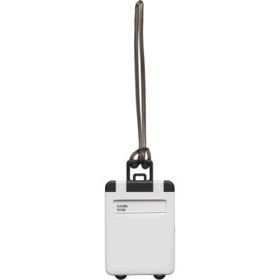 LUGGAGE TAG in White