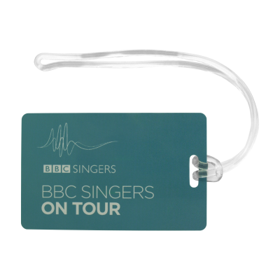 PRINTED PLASTIC LUGGAGE TAGS