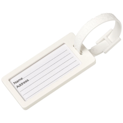RIVER RECYCLED WINDOW LUGGAGE TAG - PROMOTIONAL CORPORATE GIFT