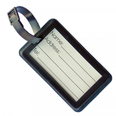 SOFT PVC LUGGAGE TAG (MEDIUM: RIGID FRAME)