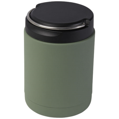DOVERON 500 ML RECYCLED STAINLESS STEEL METAL THERMAL INSULATED LUNCH POT