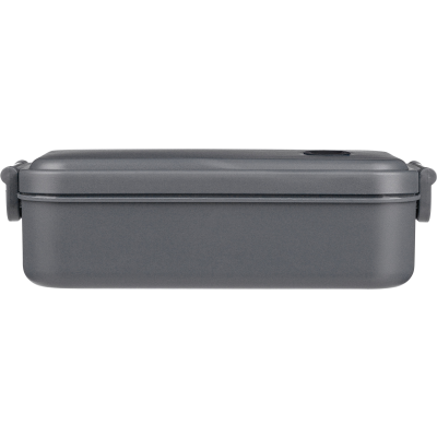 LUNCH BOX in Grey - PROMOTIONAL CORPORATE GIFT
