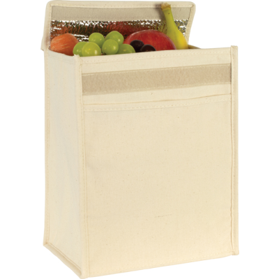 MARDEN ECO 8OZ RECYCLED COTTON LUNCH COOLER in Natural