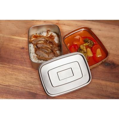 STAINLESS STEEL LUNCH BOX / CONTAINER ‘DOUBLE’ 