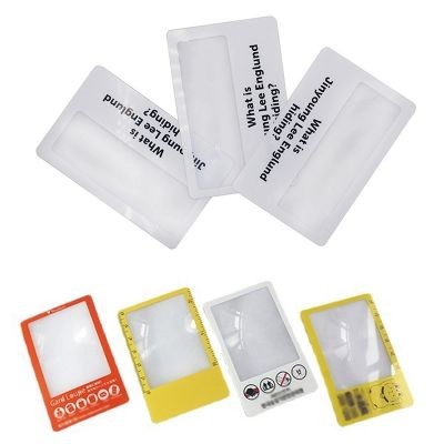CREDIT CARD SIZE MAGNIFIER