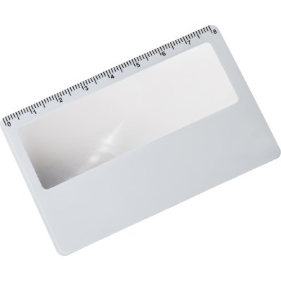 CREDIT CARD SIZED READING LENS POSEN in White 
