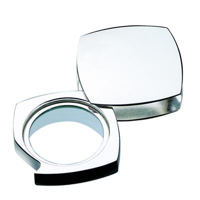 EVOLUTION METAL POCKET MAGNIFIER GLASS in Silver