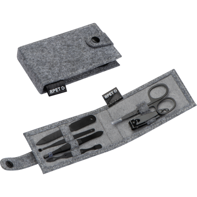 RPET MANICURE SET KRAKÓW in Silver Grey 