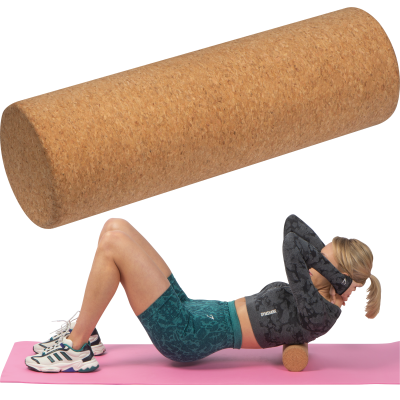 CORK FASCIA ROLLER in Beige