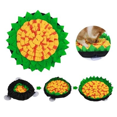 DOG SNUFFLE MAT FORAGING FOR FEEDING PUZZLE TOYS