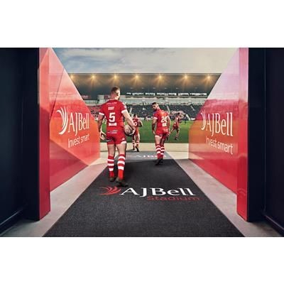 PRINTED ARTIFICAL GRASS EFFECT MAT