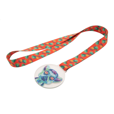 CUSTOM MEDAL in Clear Transparent