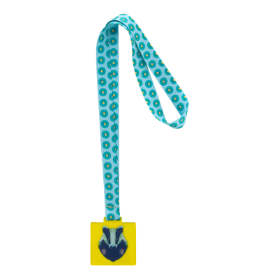 CUSTOM MEDAL in Clear Transparent Yellow