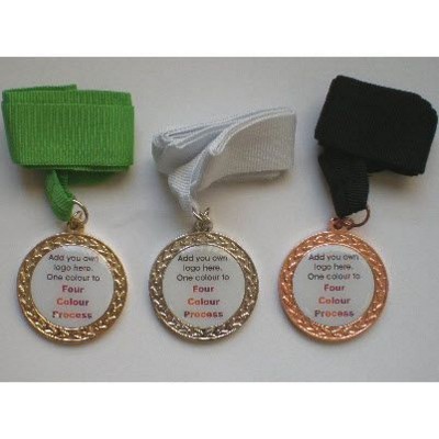 PRINTED INSERT MEDAL