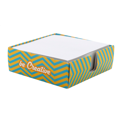 CUSTOM MEMO CUBE in White