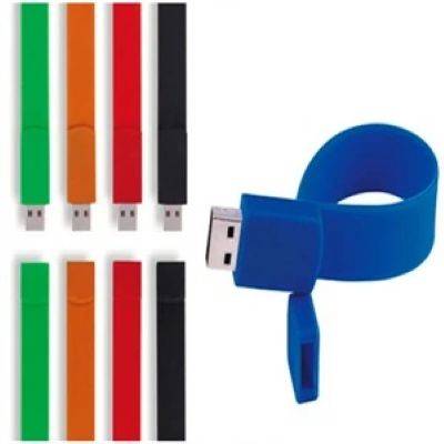 8GB SILICONE HAND BAND USB FLASH DRIVE - PROMOTIONAL CORPORATE GIFT