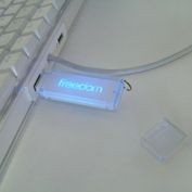 BABY NEON FLUORESCENT LIGHT UP USB FLASH DRIVE MEMORY STICK