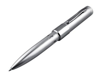 BABY PEN L USB FLASH DRIVE MEMORY STICK in Silver