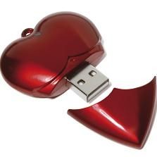HEART SHAPE USB MEMORY STICK