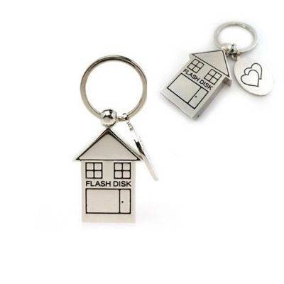 HOUSE SHAPE USB FLASH DRIVE 4GB - PROMOTIONAL CORPORATE GIFT
