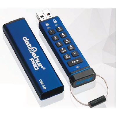 ISTORAGE DATASHUR PRO ENCRYPTED USB FLASH DRIVE MEMORY STICK