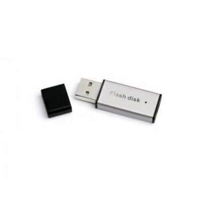 MINI METAL USB MEMORY STICK in Black & Silver