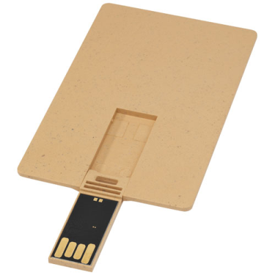 RECTANGULAR DEGRADABLE CREDIT CARD USB - PROMOTIONAL CORPORATE GIFT