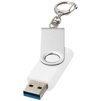 ROTATE USB 3,0 with Keyring Chain - PROMOTIONAL CORPORATE GIFT