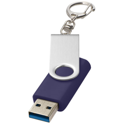 ROTATE USB 3,0 with Keyring Chain - PROMOTIONAL CORPORATE GIFT