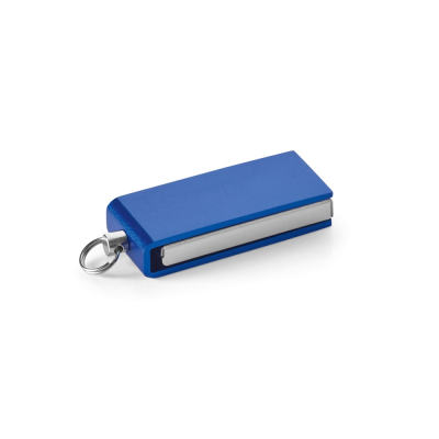 SIMON 8GB 8GB UDP MINI PEN DRIVE in Aluminium Metal in Royal Blue - PROMOTIONAL CORPORATE GIFT