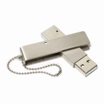 TWISTER 5 USB MEMORY STICK in Silver