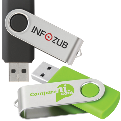 USB DRIVE SWIVEL - 1GB