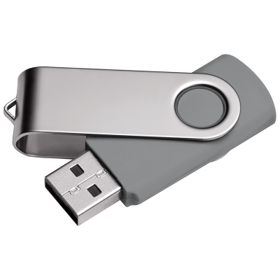 USB STICK MODEL 3 in Silvergrey