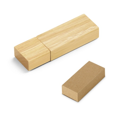 VENTER 16GB 16GB BAMBOO USB FLASH DRIVE